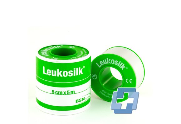 LeukoSILK hechtpleister - diverse maten (per stuk)