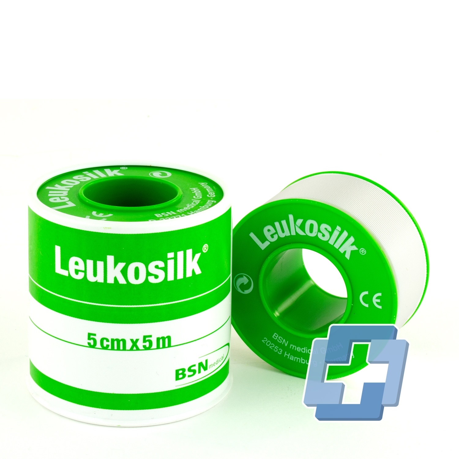 LeukoSILK hechtpleister - diverse maten (per stuk)