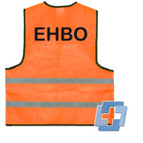 Sicherheitsweste ORANGE Aufdruck PLOEGLEIDER