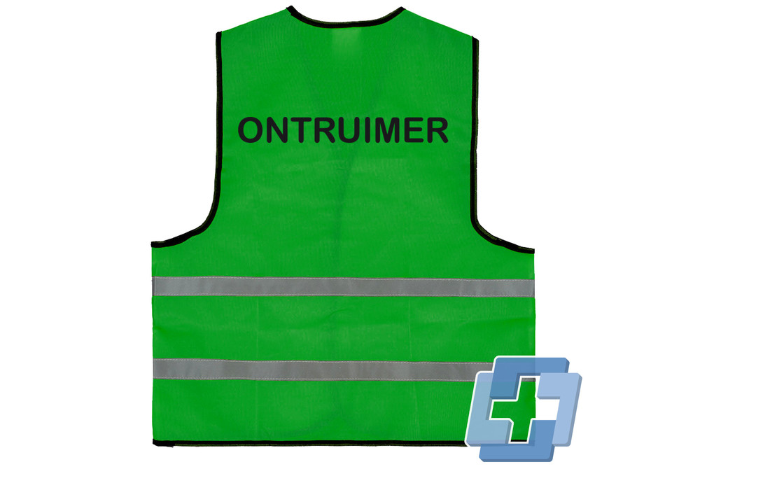 Veiligheidsvest groen coördinator