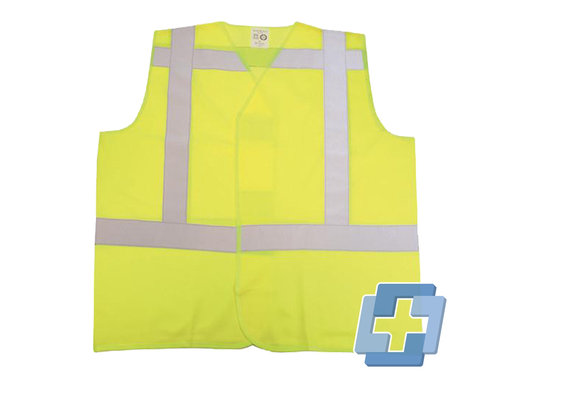 RWS veiligheidsvest geel - diverse teksten beschikbaar