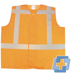 RWS Orange Warnweste - verschiedene Texte zur Verfügung