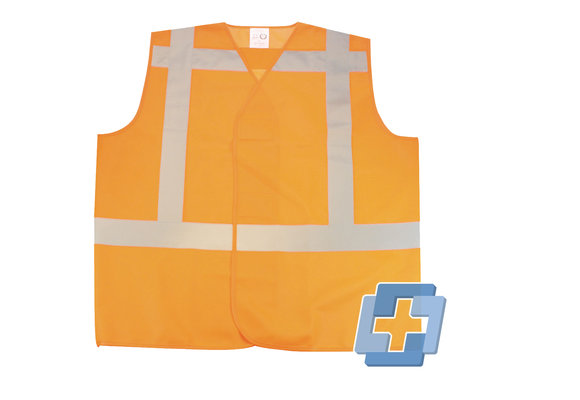 RWS veiligheidsvest oranje - diverse teksten beschikbaar