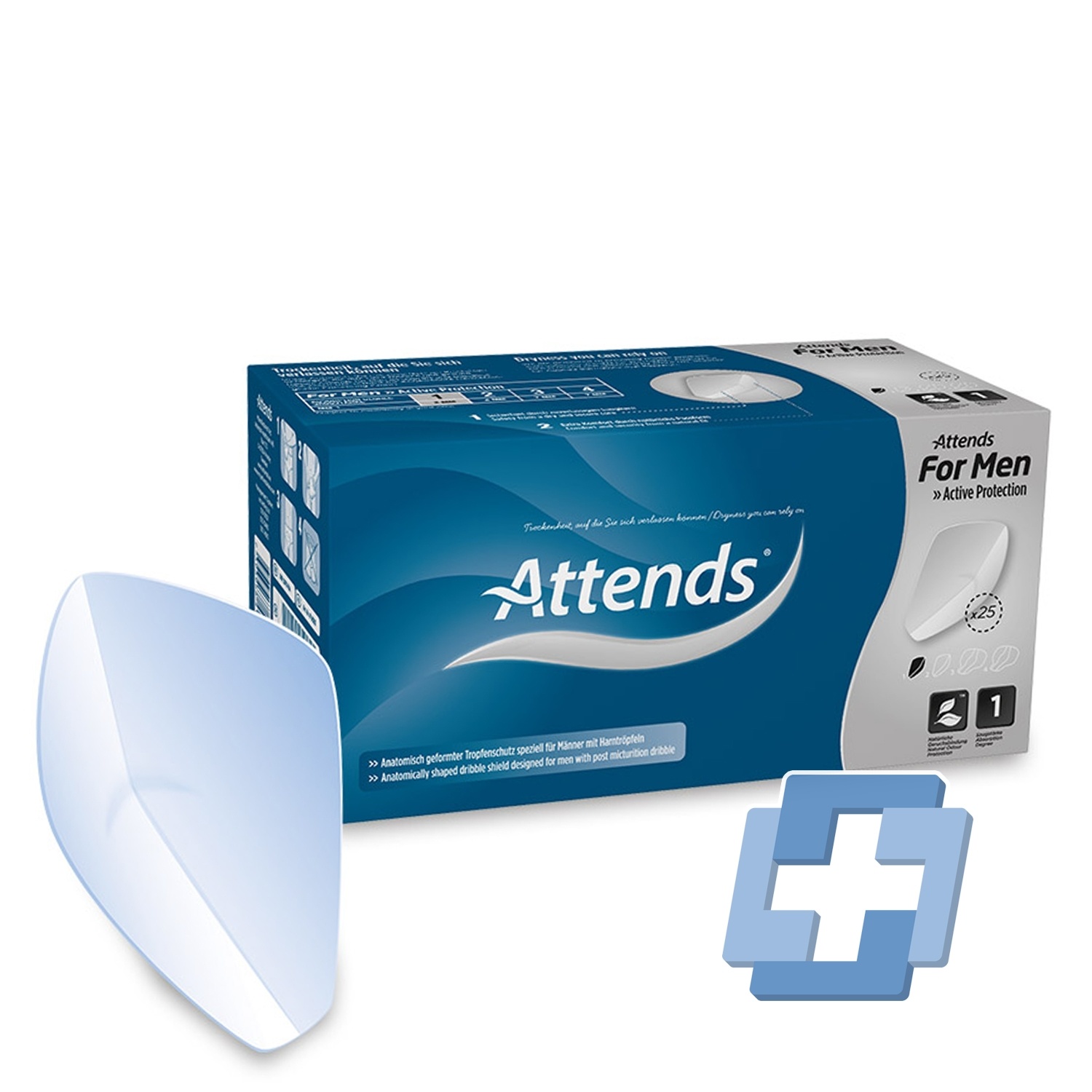 Attends For Men Shield 1 t/m 4