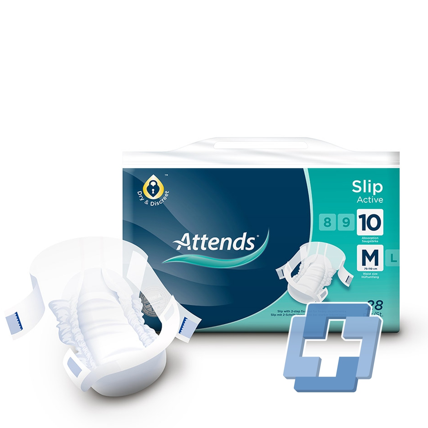 Attends Slip Active 10