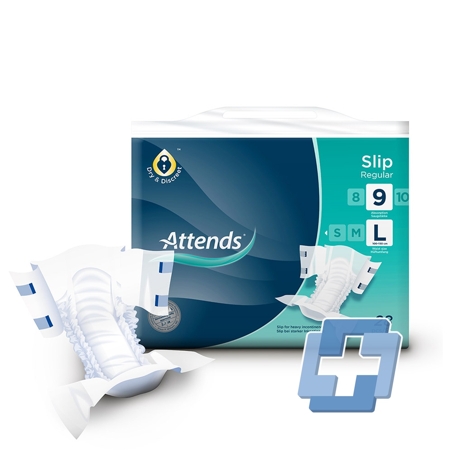 Attends Slip Regular 9