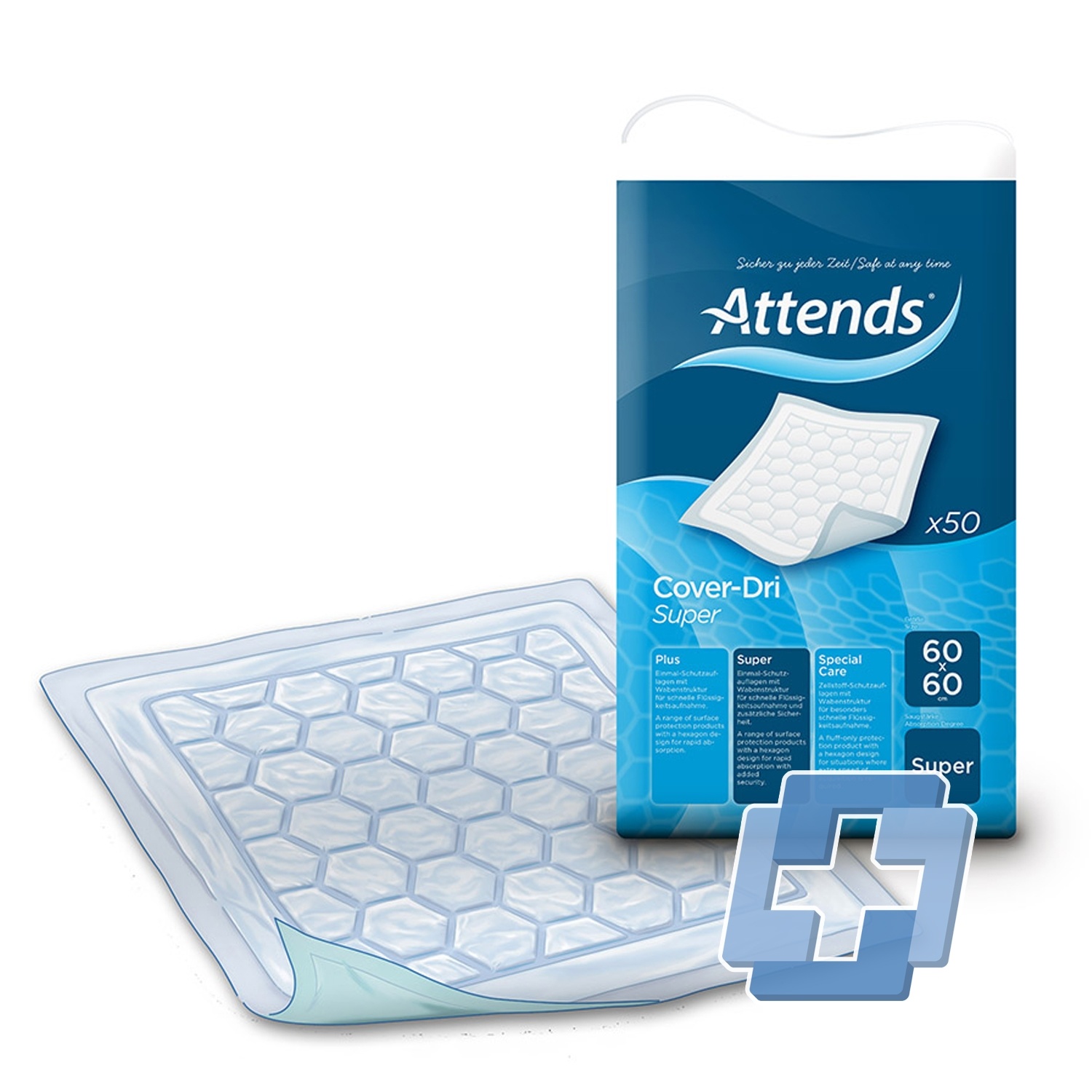 Attends Cover Dri Super (12 stuks)