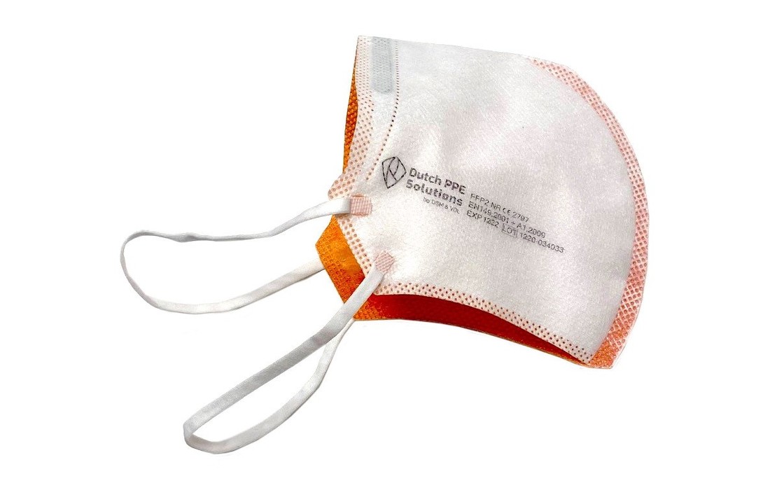 Dutch PPE Solutions FFP2 masker (25 stuks) - Nederlands product!
