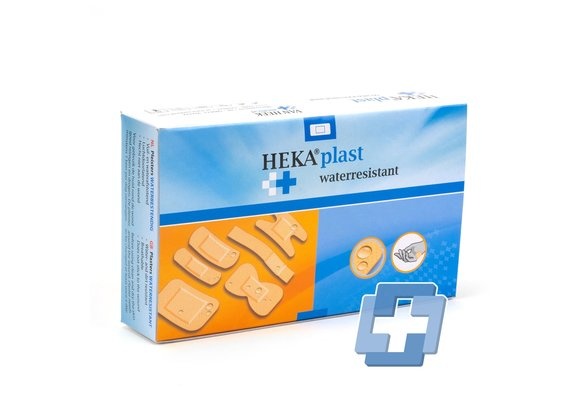 HEKA Waterbestendige pleisters PE - 120 x 20 mm (100 stuks)