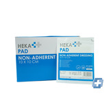 HEKA pad niet verklevende wondkompres - 10 x 10 cm (per stuk)