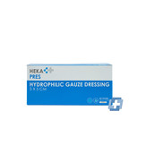 HEKA Hydrofiel gaaskompres steriel 12 laags - 5 x 5 cm (100 stuks)