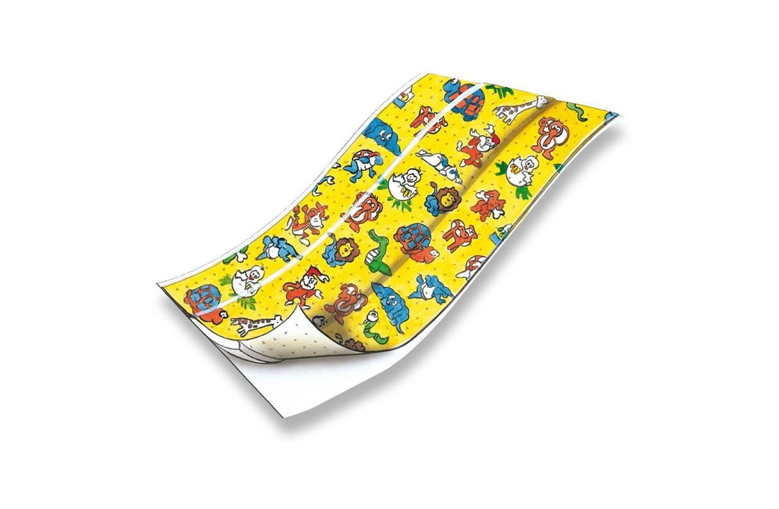 Kinderwondpleister - 10 x 6 cm (5 stuks)