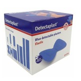 Detectaplast Elastic blauwe pleisters 68x38mm (Vlinder) (50 stuks)