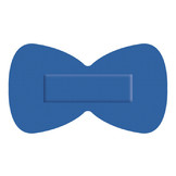 Detectaplast Elastic blauwe pleisters 68x38mm (Vlinder) (50 stuks)