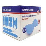 Wasserbeständige blaue Pflaster 50 Stück (PU) - Fingerkuppenverband - HACCP