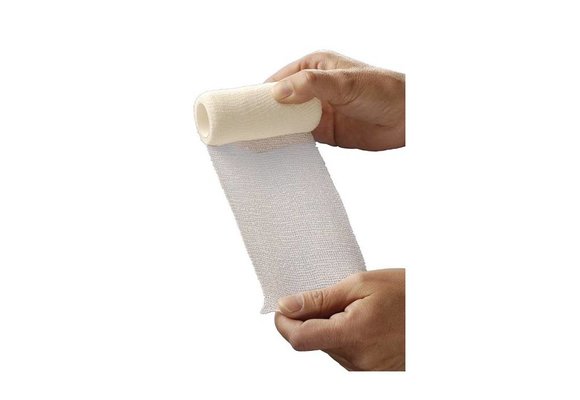 HEKA Haft verwachsen elastisches fixatiewindsel in Cellophan eingewickelt - 4 m x 8 cm (pro Stück)