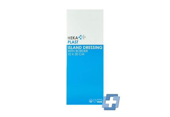 HEKA Insel Verputz steril - 10 x 30 cm (25 Stück)