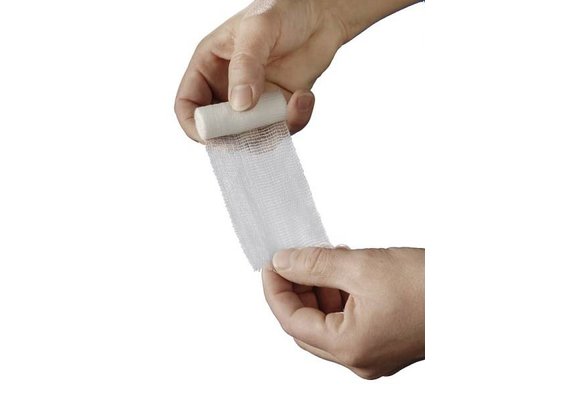 nicht-elastische Fixierbinde - 4 m x 6 cm