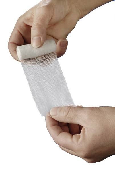 HEKA Niet-elastisch fixatiewindsel - 4 m x 6 cm (per stuk)