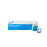 HEKA Elastisch fixatiewindsel crêpe - 4 m x 8 cm (per stuk)