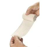 Elastische Fixierbinde Krepp - 4 m x 6 cm