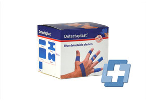 Detectaplast Elastic blauwe pleisters Assorti (100 stuks)