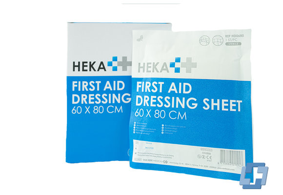HEKA Burn dressing steriel - 60 x 80 cm (10 stuks)