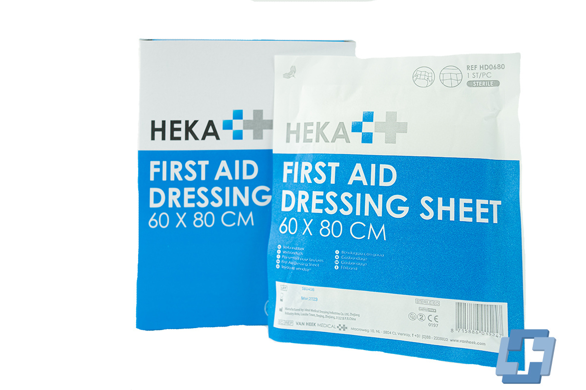 HEKA Burn dressing  steril- 60 x 80 cm (10 Stücke)