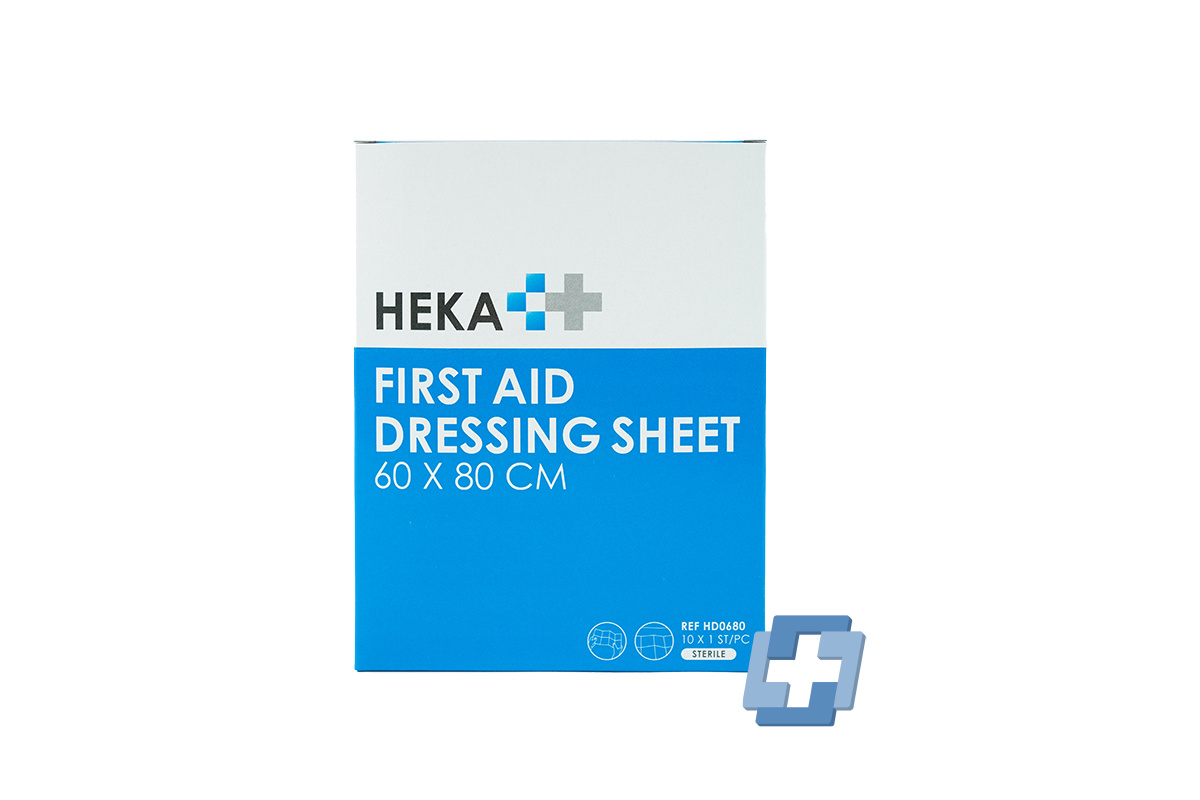 HEKA Burn dressing  steril- 60 x 80 cm (10 Stücke)