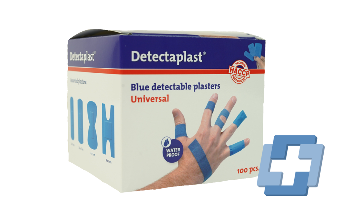 Detectaplast Universal PE assortiment - diverse maten (100 stuks)
