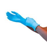 Evercare Sky Nitrilblaue Handschuhe unsteril pdv (100 Stück)