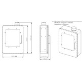 Mindray AED Wandschrank mit Alarm (grün)