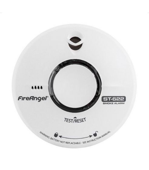 Fire Angel Rauchmelder ST-622 Thermoptek 3V Lithium panasonic