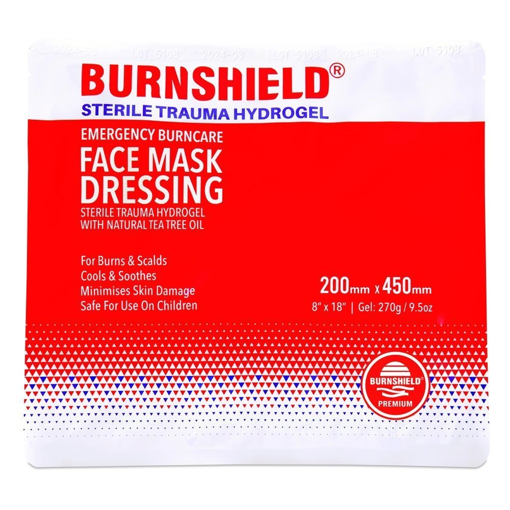Burnshield facemask 20 x 45 cm