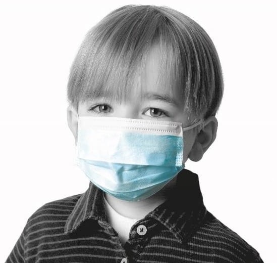 Medline chirurgisch masker type IIR pediatrie oorlussen (50 stuks)