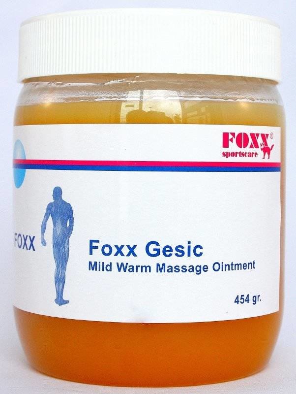 Foxx Gesic Mild verwarmende massagebalsem 454gr