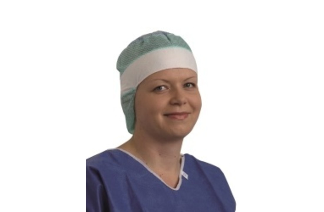 Evercare haarkapje Tricolor groen, wit, blauw (50 stuks)