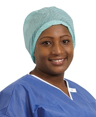 Evercare haarkapje kolumbus groen (100 stuks)