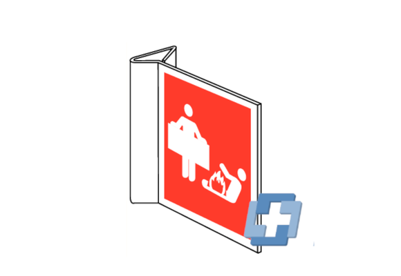 Eine Löschdecke Icon - verschiedene Größen (im rechten Winkel)