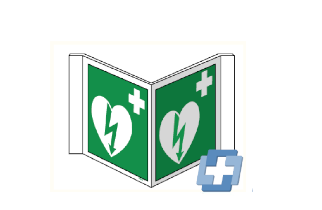 AED ILCOR Pictogram - diverse maten  (Panorama)