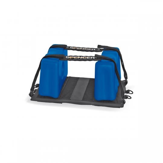 Spencer super hoofd immobilizer blauw