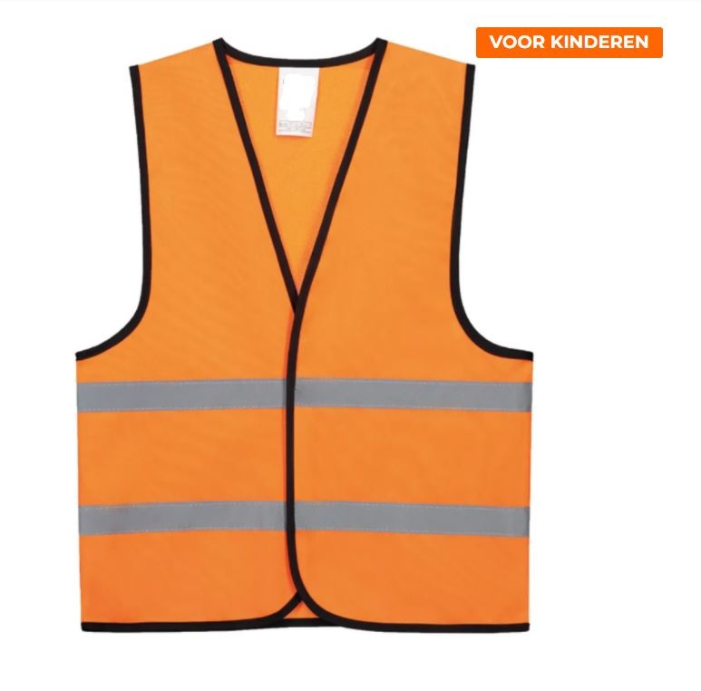 Kindersicherheitsweste orange