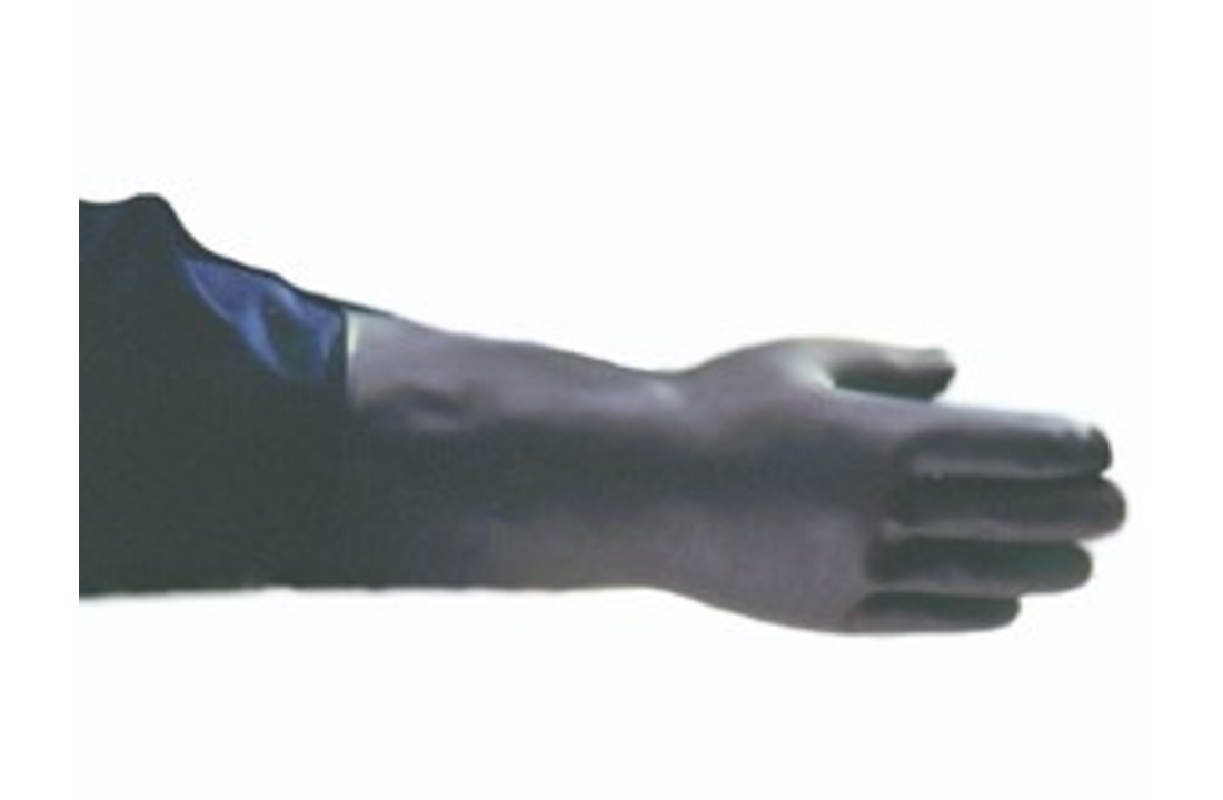 Kinderen vloeistof Pamflet Marigold Handschoen Black Heavyweight G17K - zwart, maat L - EVAC