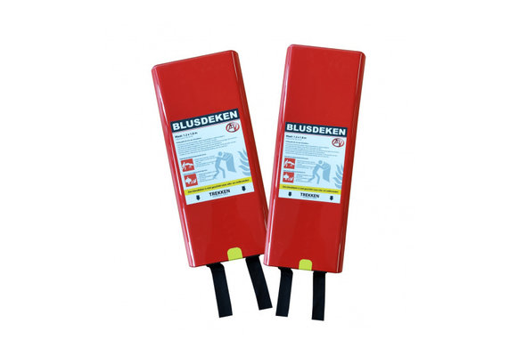 Löschdecke im Flachbehälter - in verschiedenen Varianten erhältlich