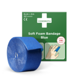 Cederroth Soft Foam Bandage Blauw - 6 cm x 2 m (1 box)