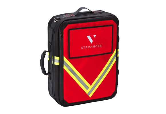 STAVANGER® XL2000 Rugzak leeg - 43x55x15 cm Rood (1 Stuk)