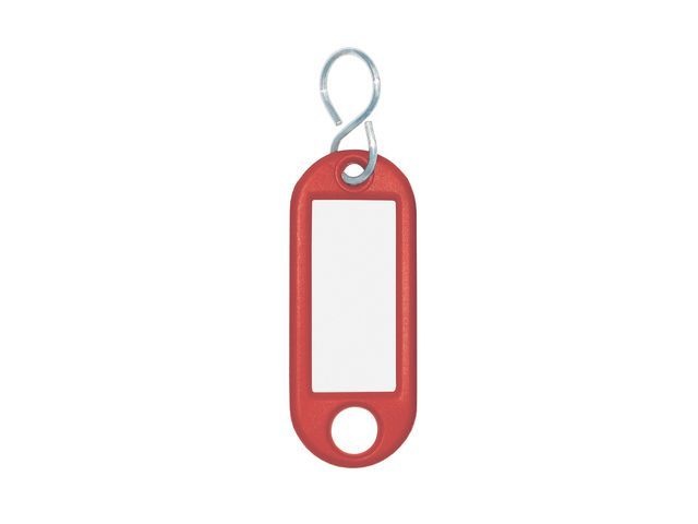 Wedo Sleutellabel - 14x38mm Diverse kleuren (10 Stuks)