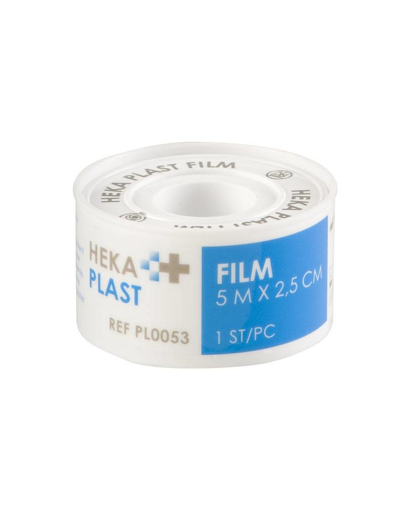 HEKA Film - PE clear tape met perforatie - 5 m x 2,5 cm (per stuk)