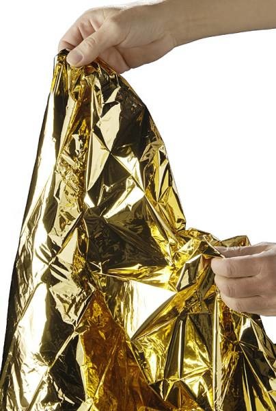 HEKA Reddingsdeken zilver/goud 160x210cm (1 Stuks)