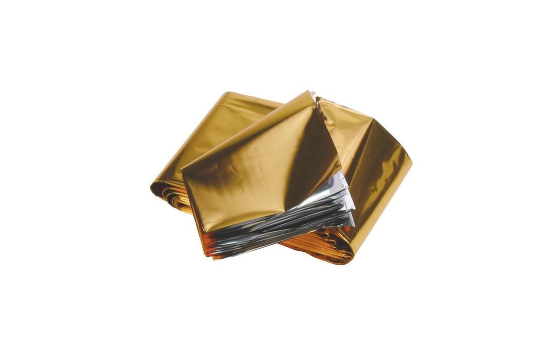 Holthaus Rettungsdecke silber/gold 160x210cm (1 Stück)